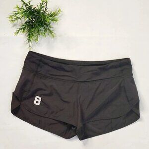 Lululemon  Black Speed shorts sz 8